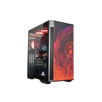 Gabinete Gamer Redragon Infernal Dragon Strafe Preto e Vermelho - GC-706IF - 1281
