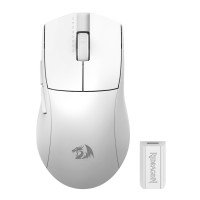Mouse Gamer sem fio Redragon King Pro 4k Branco PAW3395 4000Hz - 2822