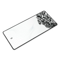 Mousepad Gamer Redragon Flick XL Special Edition Cypher Branco e Preto - 5222